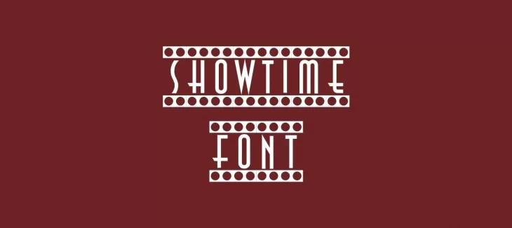 Showtime Font Free Download