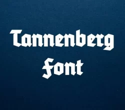 Tannenberg Font Free Download