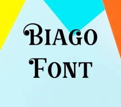 Biago Font Free Download