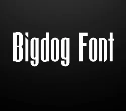 Bigdog Font Free Download