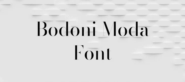 Bodoni Moda Font Free Download