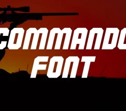 Commando Font Free Download