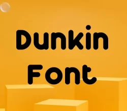 Dunkin Font Free Download