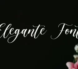 Elegante Font Free Download