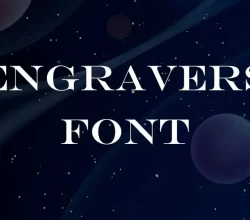 Engravers Font Free Download