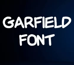 Garfield Font Free Download