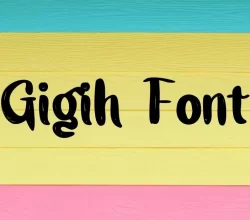 Gigih Font Free Download