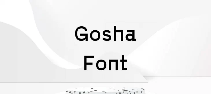 Gosha Font Free Download