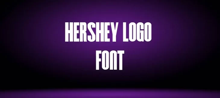 Hershey logo Font Free Download