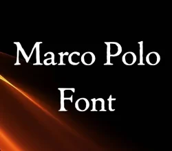 Marco Polo Font Free Download