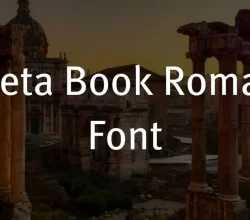 Meta Book Roman Font Free Download