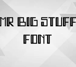Mr Big Stuff Font Free Download