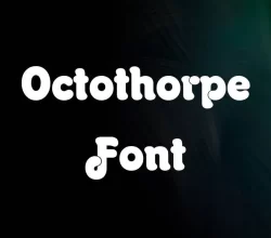 Octothorpe Font Free Download