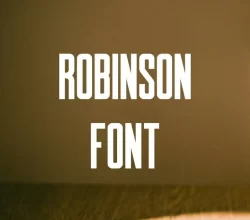 Robinson Font Free Download