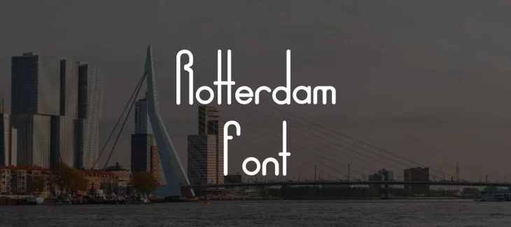 Rotterdam Font Free Download