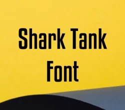Shark Tank Font Free Download