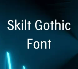 Skilt Gothic Font Free Download