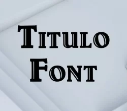 Titulo Font Free Download