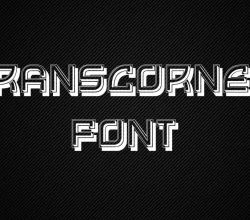 Transcorner Font Free Download