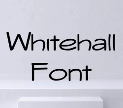 Whitehall Font Free Download