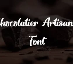 Chocolatier Artisanal Font Free Download