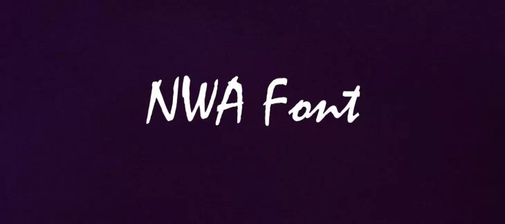 NWA Font Free Download