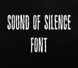 Sound of Silence Font Free Download