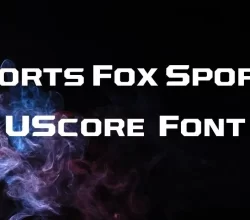 Sports FOX Sports UScore Font Free Download