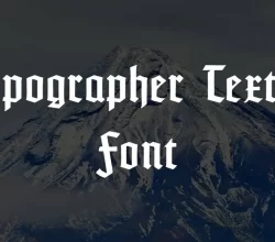 Typographer Textur Font Free Download