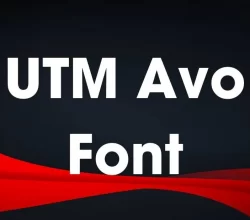 UTM Avo Font Free Download