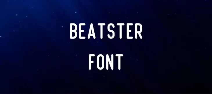 Beatster Font Free Download