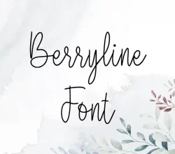 Berryline Font Free Download