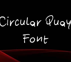 Circular Quay Font Free Download