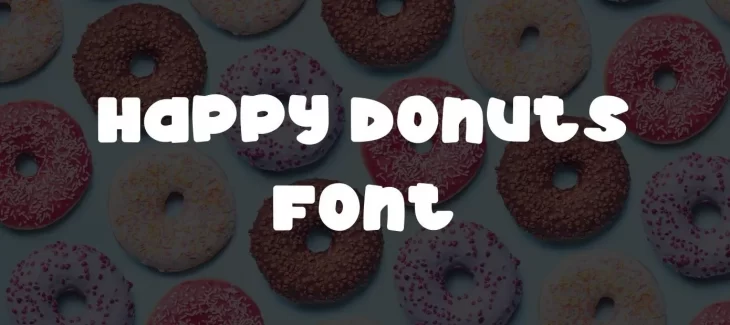Happy Donuts Font Free Download