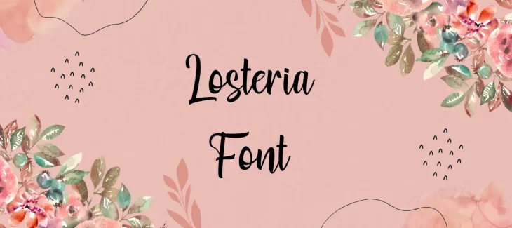 Losteria Font Free Download