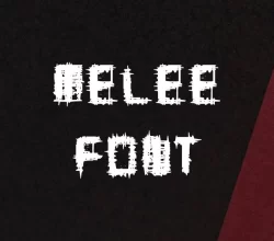 Melee Font Free Download