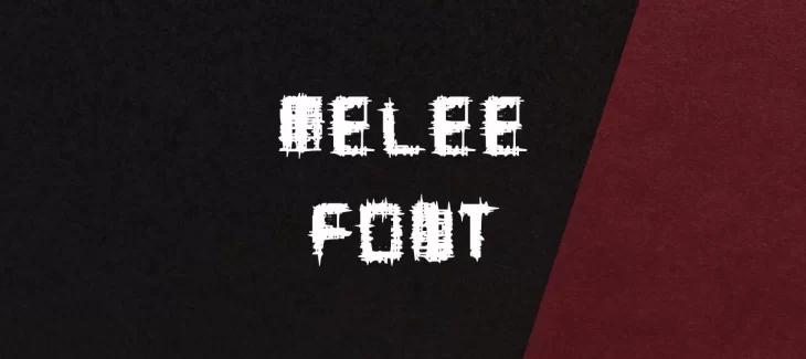 Melee Font Free Download