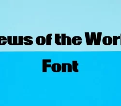 News of the World Font Free Download