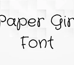 Paper Girl Font Free Download