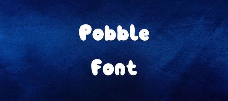 Pobble Font Free Download