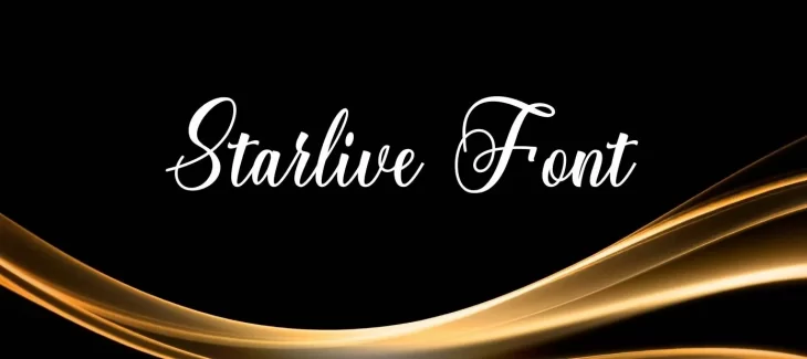 Starlive Font Free Download