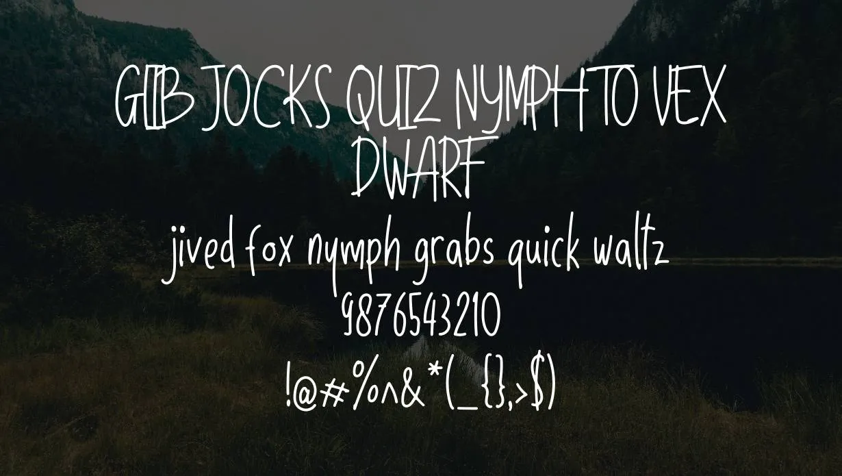 Sunday Holiday Font Family Appearance