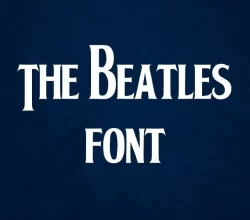 The Beatles Font Free Download