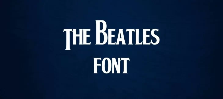 The Beatles Font Free Download