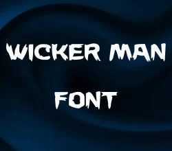 Wicker Man Font Free Download