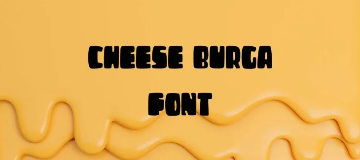 Cheese Burga Font Free Download