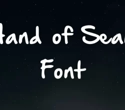 Hand of Sean Font Free Download