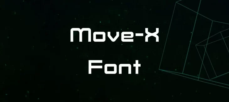 Move-X Font Free Download