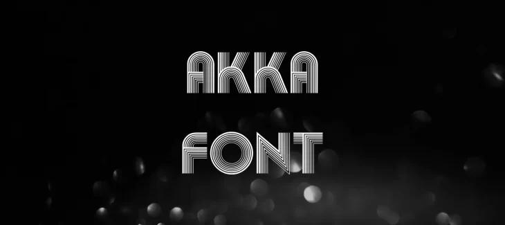 Akka Font Free Download