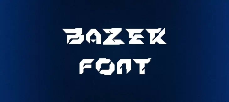 Bazer Font Free Download